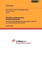Heimliche Strafprozessuale Grundrechtseingriffe