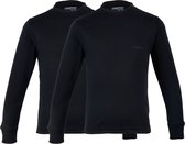2-Pack Campri - Thermoshirt lange mouw - Sportshirt - Junior - Black (020) - maat 116