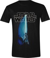 Star Wars - Saber Mannen T-Shirt - Zwart - S