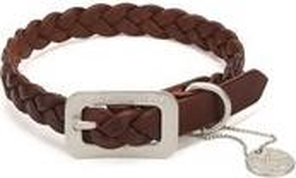 Leren halsband