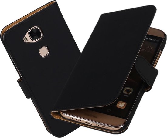 innovatie goedkeuren Neuken MiniPrijzen - Zwart Hoesje voor mobiele telefoon Huawei G8 Book Case - Flip  Cover -... | bol.com