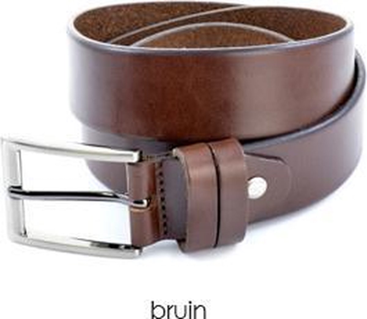 Muller & Sons Original Heren Broekriem Bruin 95 cm