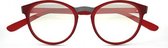Multifocale OZY leesbril rood +1.0