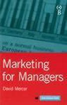 Marketing for Managers