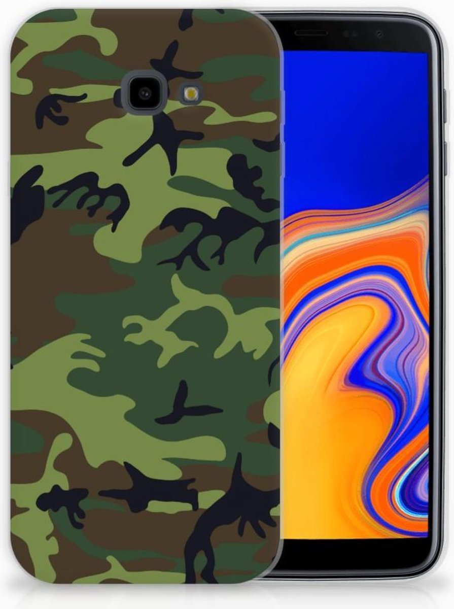 Samsung Galaxy J4 Plus (2018) TPU bumper Army Dark