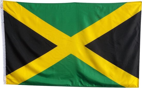Trasal - drapeau Jamaïque - drapeau Jamaïcain - 150x90cm | bol