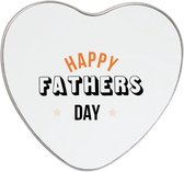 Vaderdag blik in hartvorm | Happy fathers day