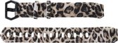 YONO Leopard Bandje geschikt voor FitBit Alta HR - Small