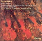 Schnittke: Piano Quintet, Three Madrigals etc / Capricorn et al