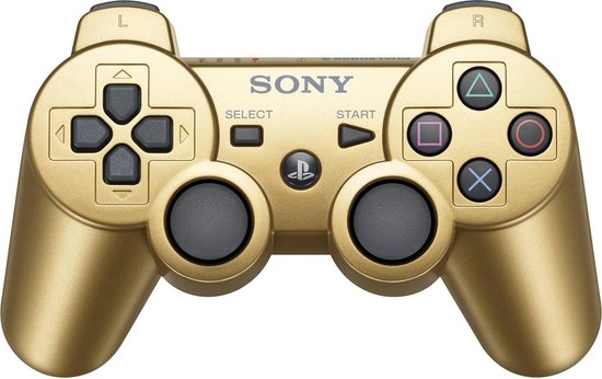 Sony Draadloze Dualshock Controller Goud PS3 | bol.com