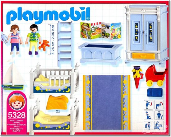 De neiging hebben Buigen Afkeer Playmobil Kinderkamer met Stapelbed - 5328 | bol.com