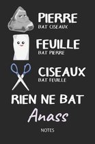 Rien ne bat Anass - Notes