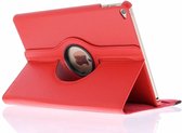 geschikt voor Apple iPad Air 2 / iPad 6 PU faux lederen 360 graden rotatie hoes / case / hoesje rood - Merk Westerhuis & van Andel huismerk