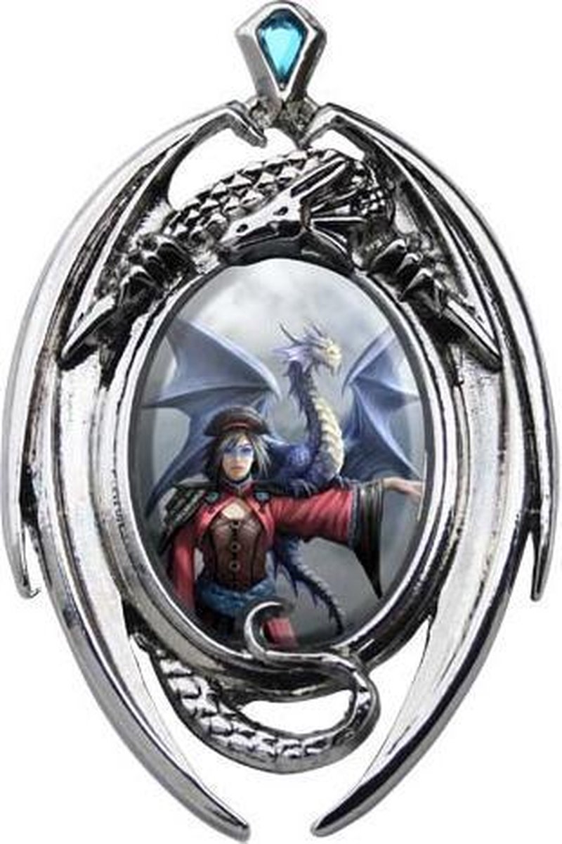 Anne Stokes Cameo Pendant Look To The East