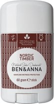 Ben & Anna Natuurlijke Deodorant Stick - Nordic Timber
