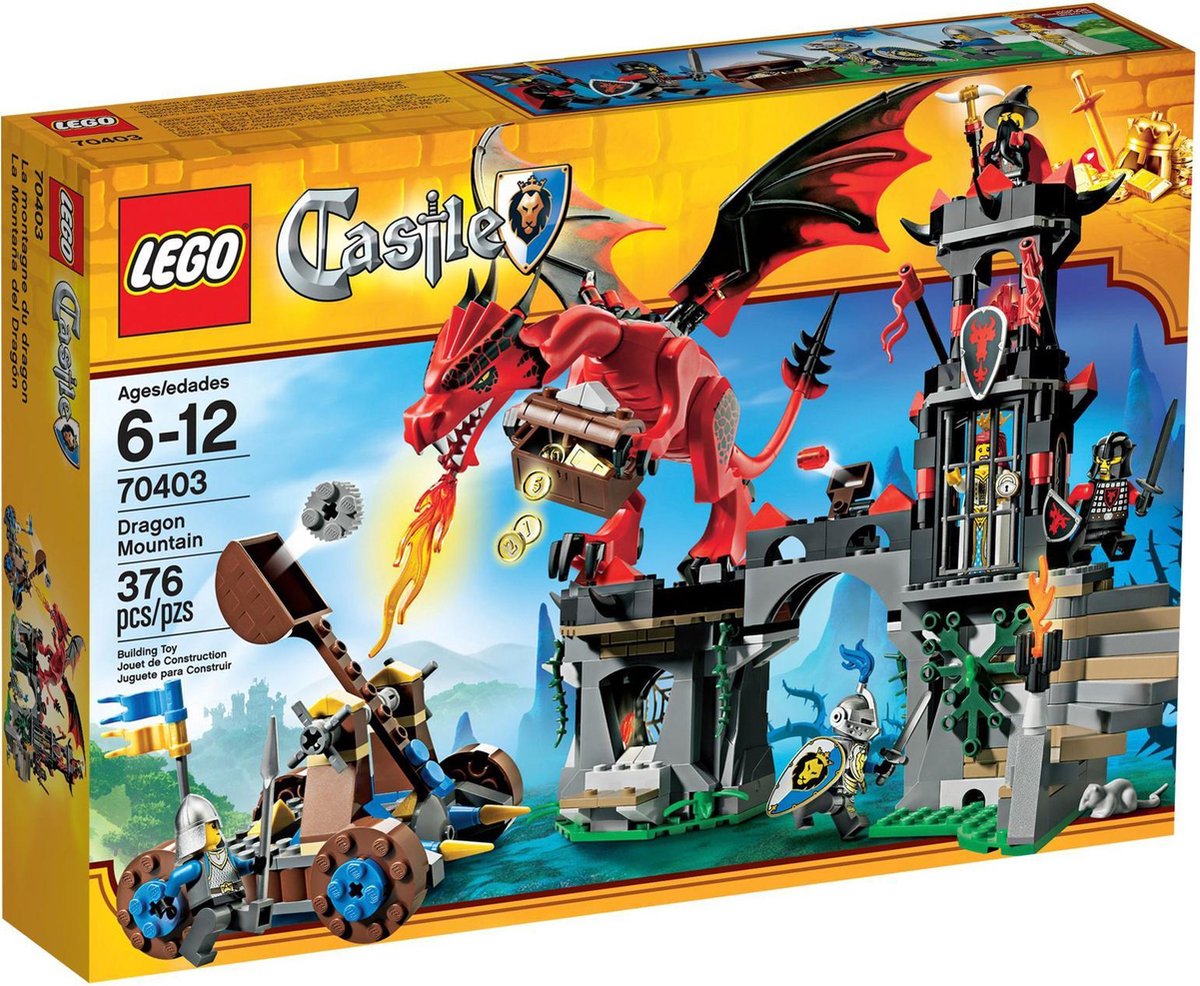 pakket Verwant Ellendig LEGO Castle Drakenberg - 70403 | bol.com