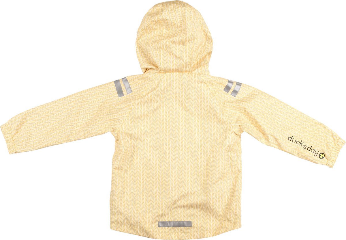 Ducksday - Regenjas voor kinderen - Yellow falcon - VALT GROOT — afbeelding 2