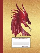 Composition Notebook Red Dragon