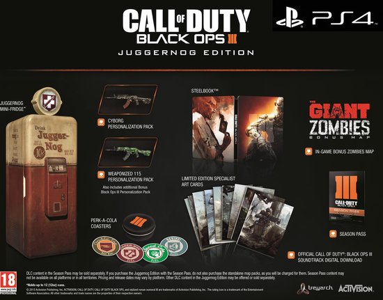Call Of Duty: Black Ops 3 - Juggernog Edition | Games | bol