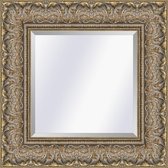 Barokke spiegel Prague Licht antiekgoud large 93mm           Buitenmaat 69x95cm