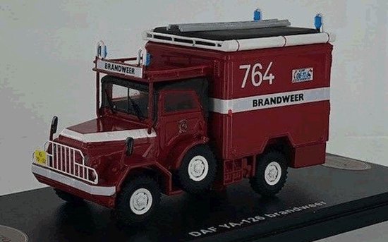 DAF YA-126 Brandweer - Golden Oldies miniatuur truck  1:50