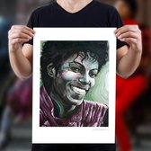 Michael Jackson print (50x70cm)