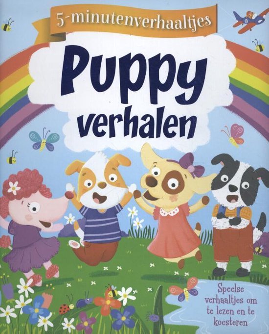 Afbeelding van het spel Kinderboeken Rebo Prentenboek - 5 Minutenverhaaltjes: Puppyverhalen