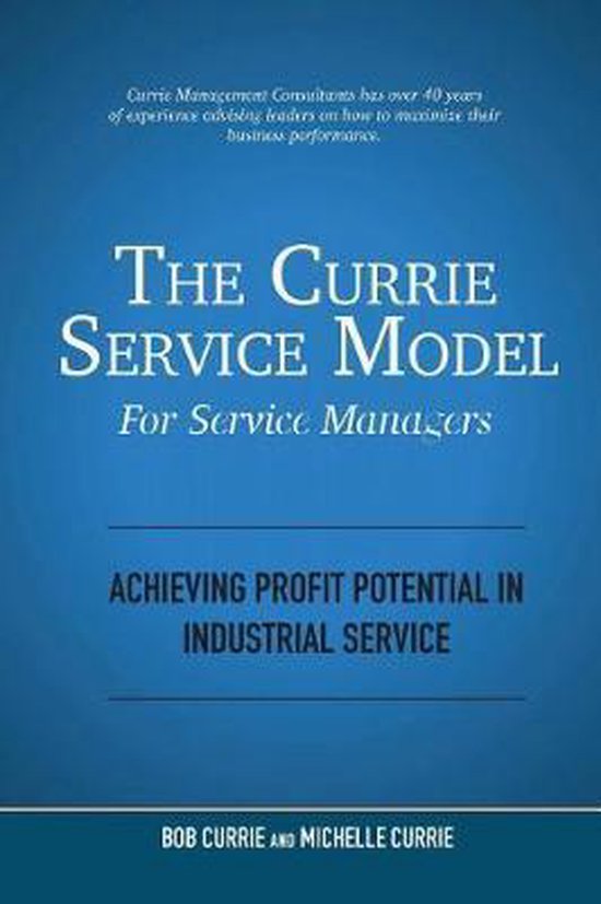 The Currie Service Model for Service Managers - cover