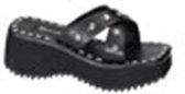 Flip-05 sandals black (EU 40 = US 10)