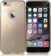 iPhone 6/6S Hoesje Hole Color Pearl Jelly Goud