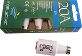 IfoElectric Diazed DII - zekering - porselein - 20 Amp - gG traag