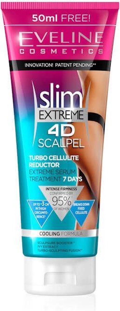 Goedkoopste Eveline Cosmetics Slim Extreme 4D Scalpel Turbo Cellulite Reductor 250ml.