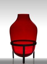 Vase Dubai red H50