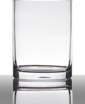 Hakbijl Glazen Vaas Cilinder Ø 12 cm