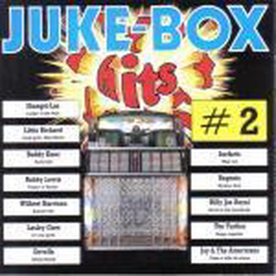 Albumhoes met de titel 'JUKE-BOX HITS #2' en een afbeelding van een jukebox.