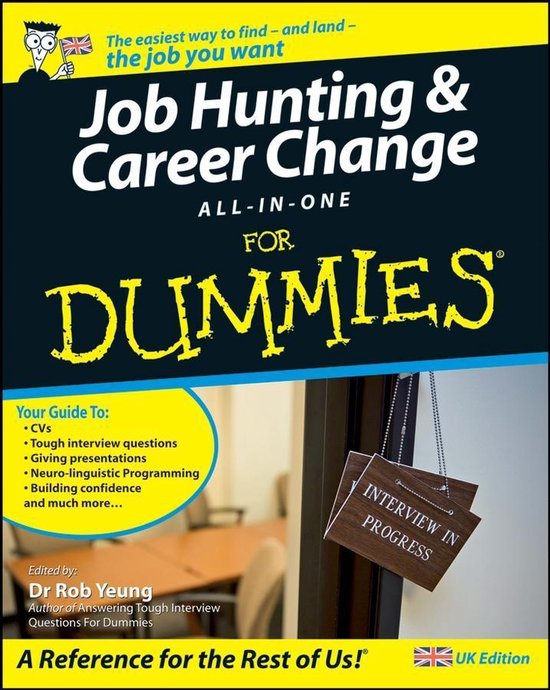 Job Hunting and Career Change All-In-One for Dummies - cover