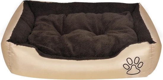 vidaXL-Hondenmand-met-gevoerd-kussen-M