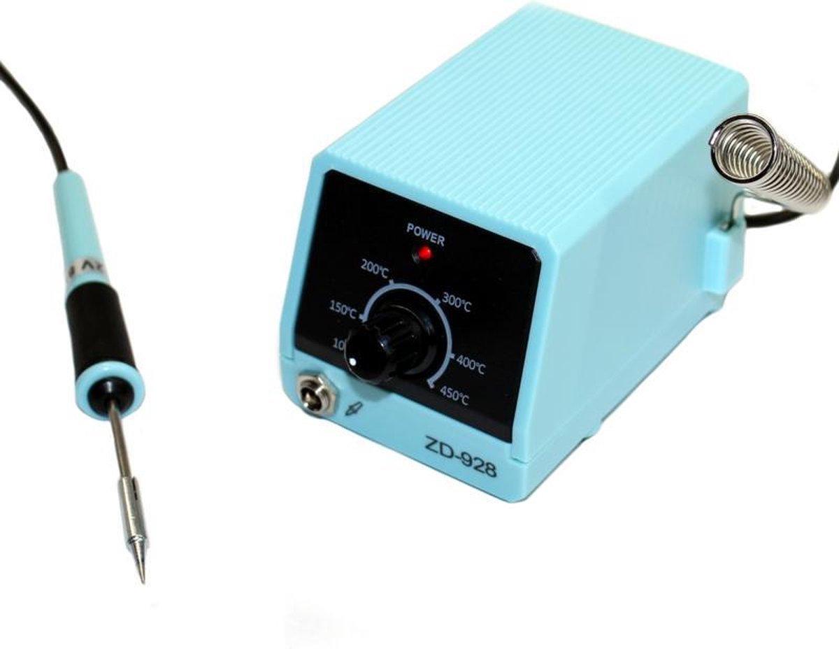 Stazione Dissaldante ZD-985 ESD – Pistola 80/130 W, Temperatura Regolabile 160-480°C, Per Elettronica E Riparazioni