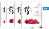 MITOMO Camellia Flower Essence Face Sheet Mask - Gezichtsmasker - Vermindert Stress,Rimpels en Huidveroudering - Face Mask Beauty - Skincare Rituals - Gezichtsverzorging Masker - 4