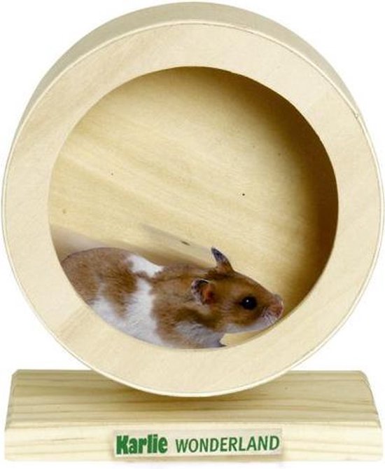 Karlie wonderland looprad hout 15 cm