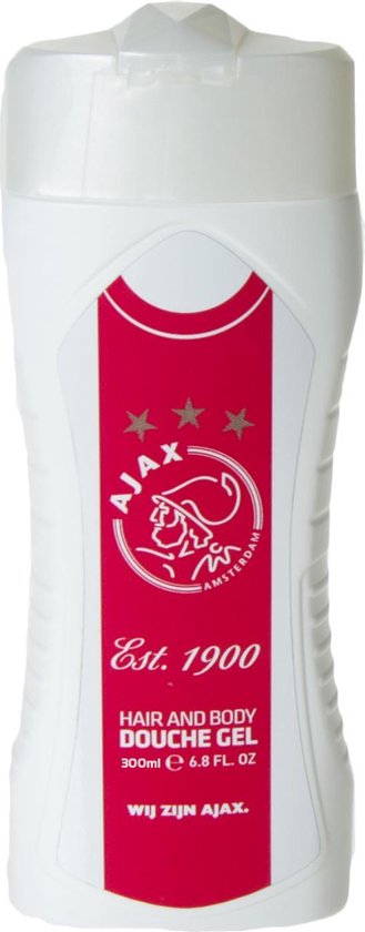 Ajax Douchegel Rood/wit 300 Ml | bol