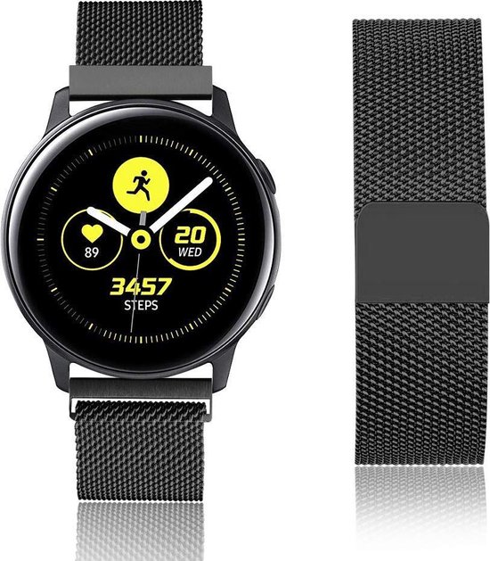 Milanese Loop Armband Geschikt Geschikt Voor Samsung Galaxy Watch Active / 42...
