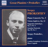 Sergey Prokofiev, London Symphony Orchestra, Piero Coppola - Piano Concerto No. 3|Visions Fugitives Op.22|Suggestio Diobolique|Sonatine Pastorale (CD)