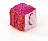 Pebble rammelaar - Speelblok roze