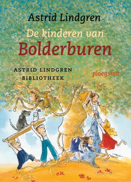 Cover van het boek 'De kinderen van Bolderburen' van Astrid Lindgren
