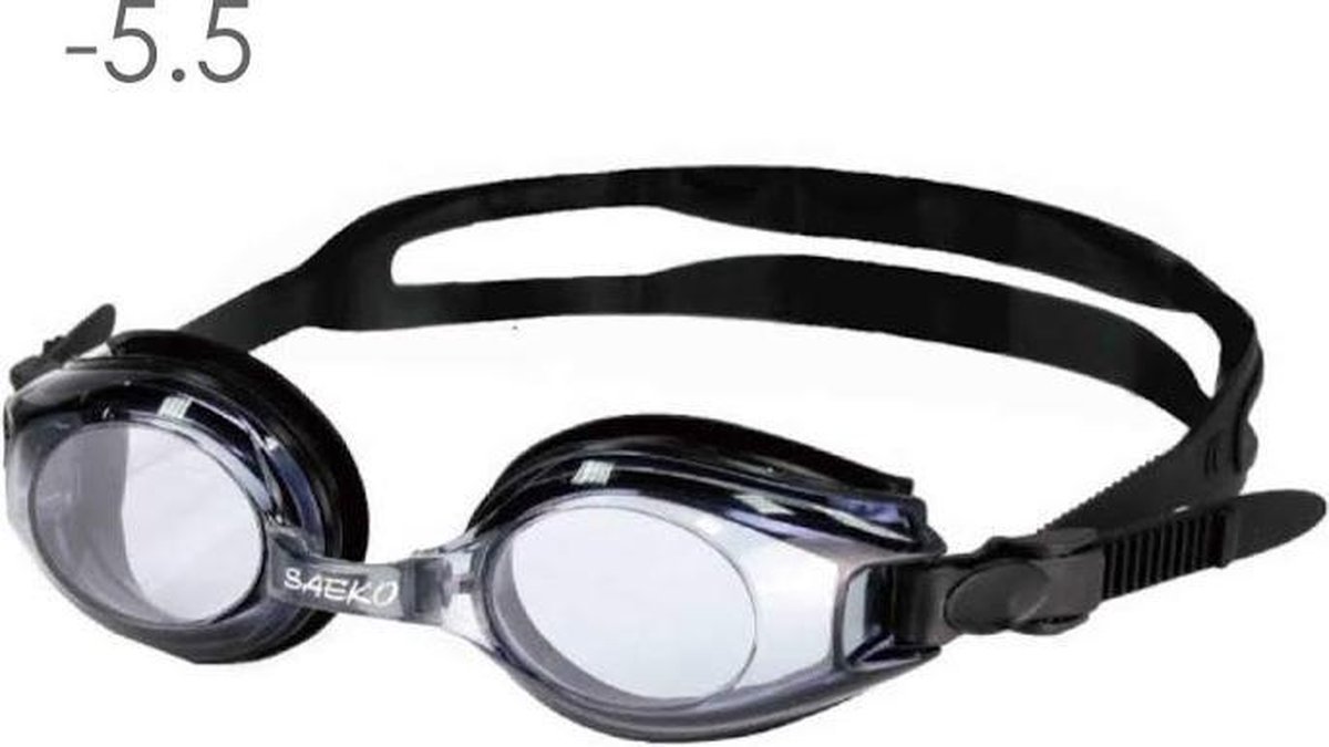 Zwembril op sterkte -5.5 (smoke)