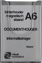 Folderhouder magnetisch A6 (staand)