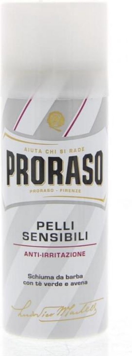 Proraso Green Pelli Sensibili Anti Irritazione Scheerschuim 50 ml