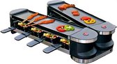 Deelbare Tafelgrill & Raclette Emerio 8-persoons