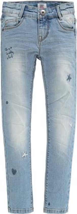 Tumble 'N Dry Meisjes Jeans TND-PEM - Denim Light Vintage - Maat 122 |  bol.com